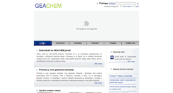 Desktop Screenshot of geachem.com